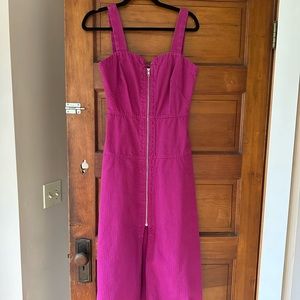 Rachel Comey Fuschia Zipper Dress